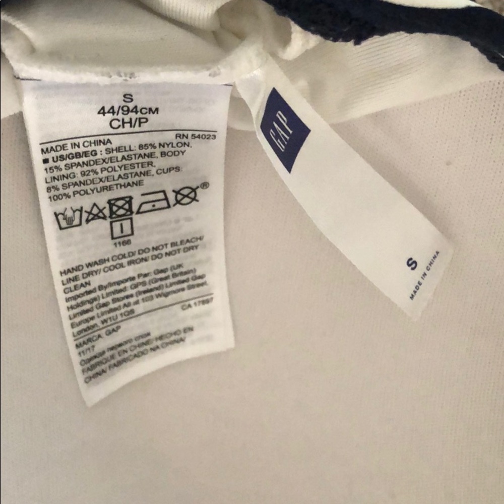 Gap Drawstring Maternity Swim Top - image 4